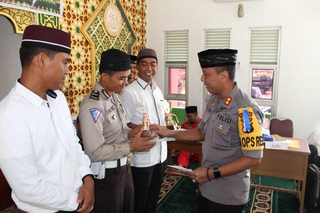 Polres Kuansing Adakan Lomba Tahfidz Quran, Azan, dan Ceramah